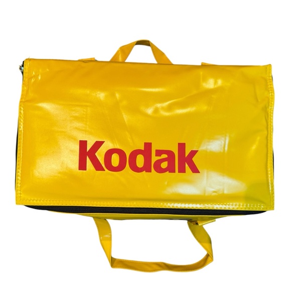 Vintage 80s KODAK Kodacolor VR-G Film Promo Cooler Bag Retro Advertising Vinyl - Picture 5 of 16
